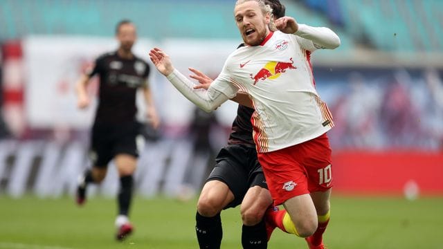 Steht bei RB Leipzig vor einer Vertragsverlängerung: Emil Forsberg. Steht bei RB Leipzig vor einer Vertragsverlängerung: Emil Forsberg.