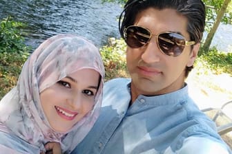 Zeeshan Khan mit seiner Frau Madiha Nazish: Die beiden werden dieses Jahr den Ramadan im kleinen Kreis ausklingen lassen.