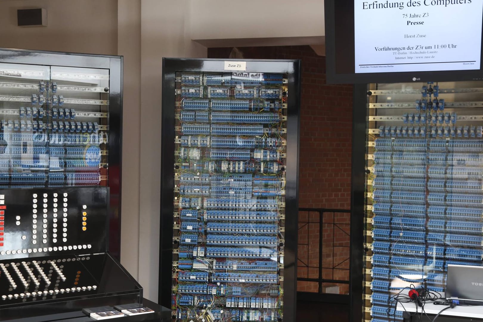 Konrad Zuses Erfindung wird 80: Ein Nachbau des weltweit ersten Computers Z3.