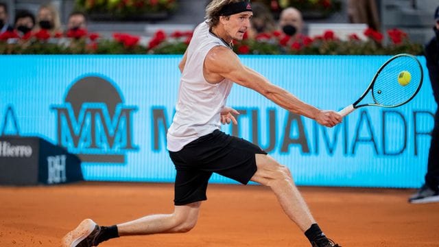 Alexander Zverev hatte am Wochenende das Masters-Turnier in Madrid gewonnen. Alexander Zverev hatte am Wochenende das Masters-Turnier in Madrid gewonnen.