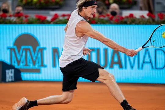 Alexander Zverev hatte am Wochenende das Masters-Turnier in Madrid gewonnen.