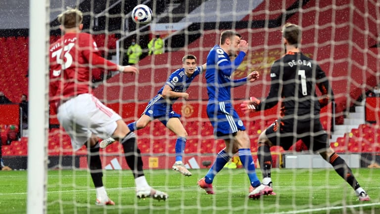 Premier League: Manchester United ging gegen Leicester früh in Rückstand – und verlor am Ende mit 1:2.