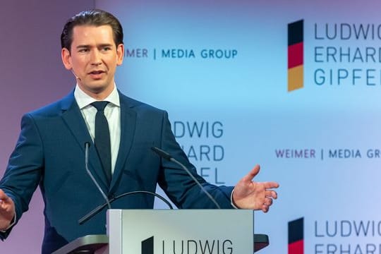 Österreichs Bundeskanzler Sebastian Kurz in München: "Das beste Spiegelbild der Ansteckungsgefahr ist die Sieben-Tage-Inzidenz (.
