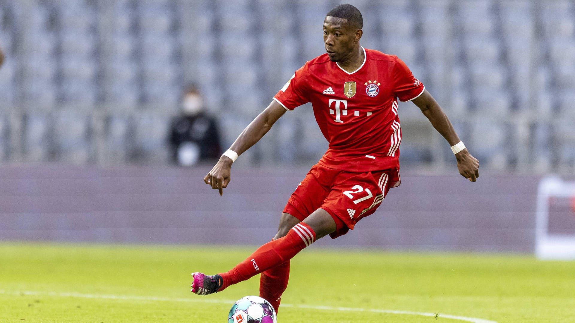 Bayern München - Borussia Mönchengladbach David Alaba (Muenchen) Bayern München - Borussia Mönchengladbach 08.05.2021, F