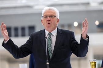 Winfried Kretschmann: Seit 2016 regiert er mit der CDU.