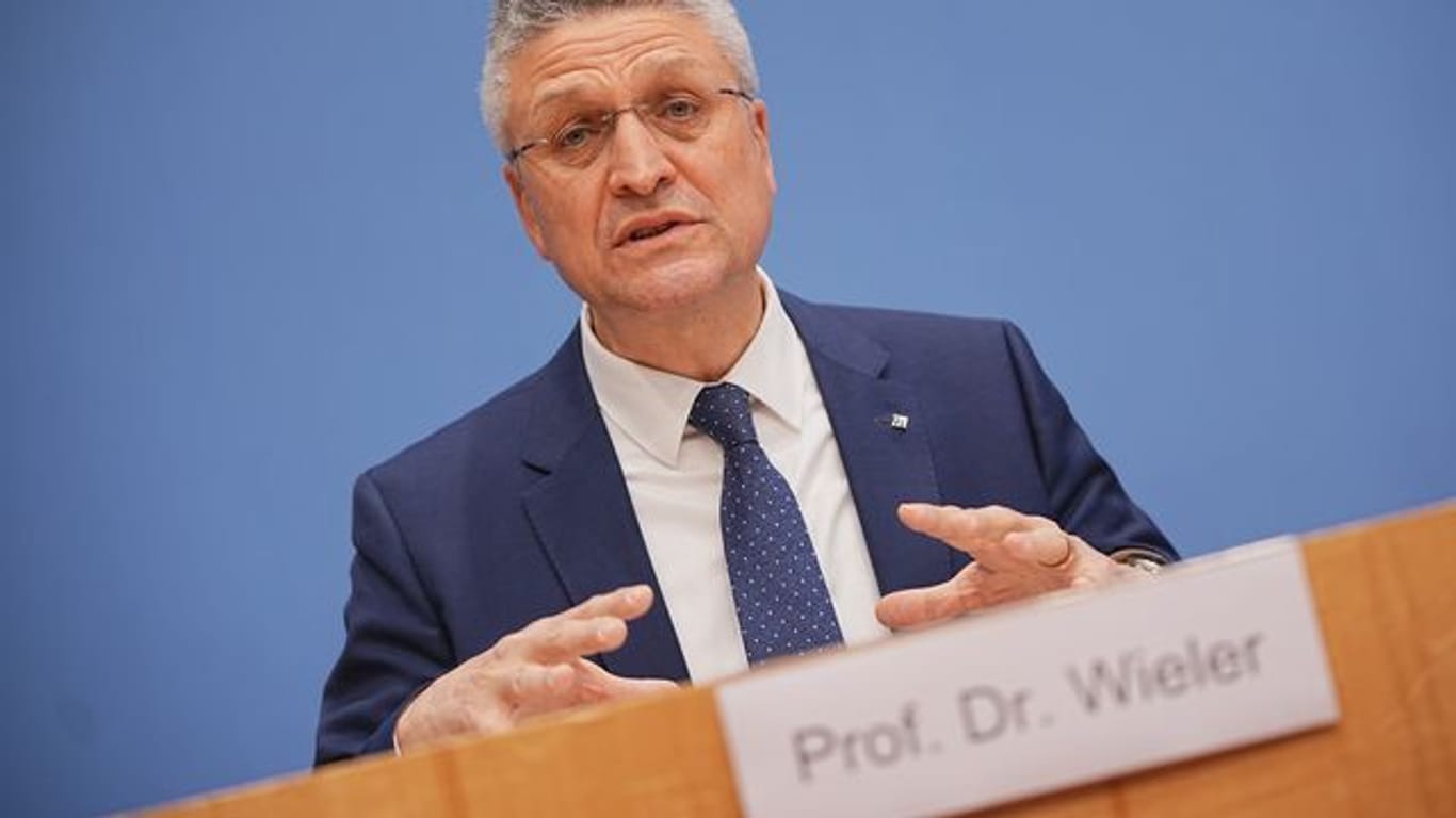 Lothar Wieler, Präsident des Robert Koch-Instituts (RKI) , warnt weiter vor dem Corona-Virus.