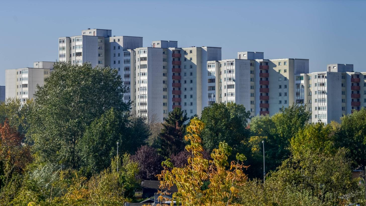 Die Weiße Siedlung in Berlin-Neukölln: Menschen die hier leben können sich impfen lassen.