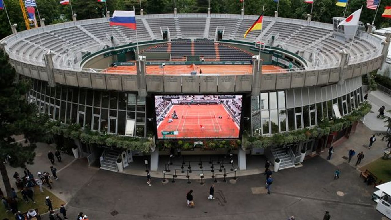 Bei den French Open sollen trotz der Corona-Pandemie wieder mehr Zuschauer zugelassen werden.
