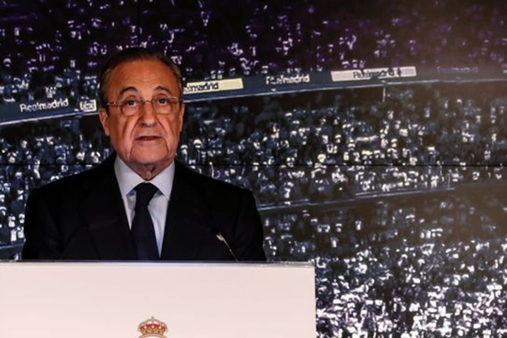 Präsident von Real Madrid: Florentino Perez.