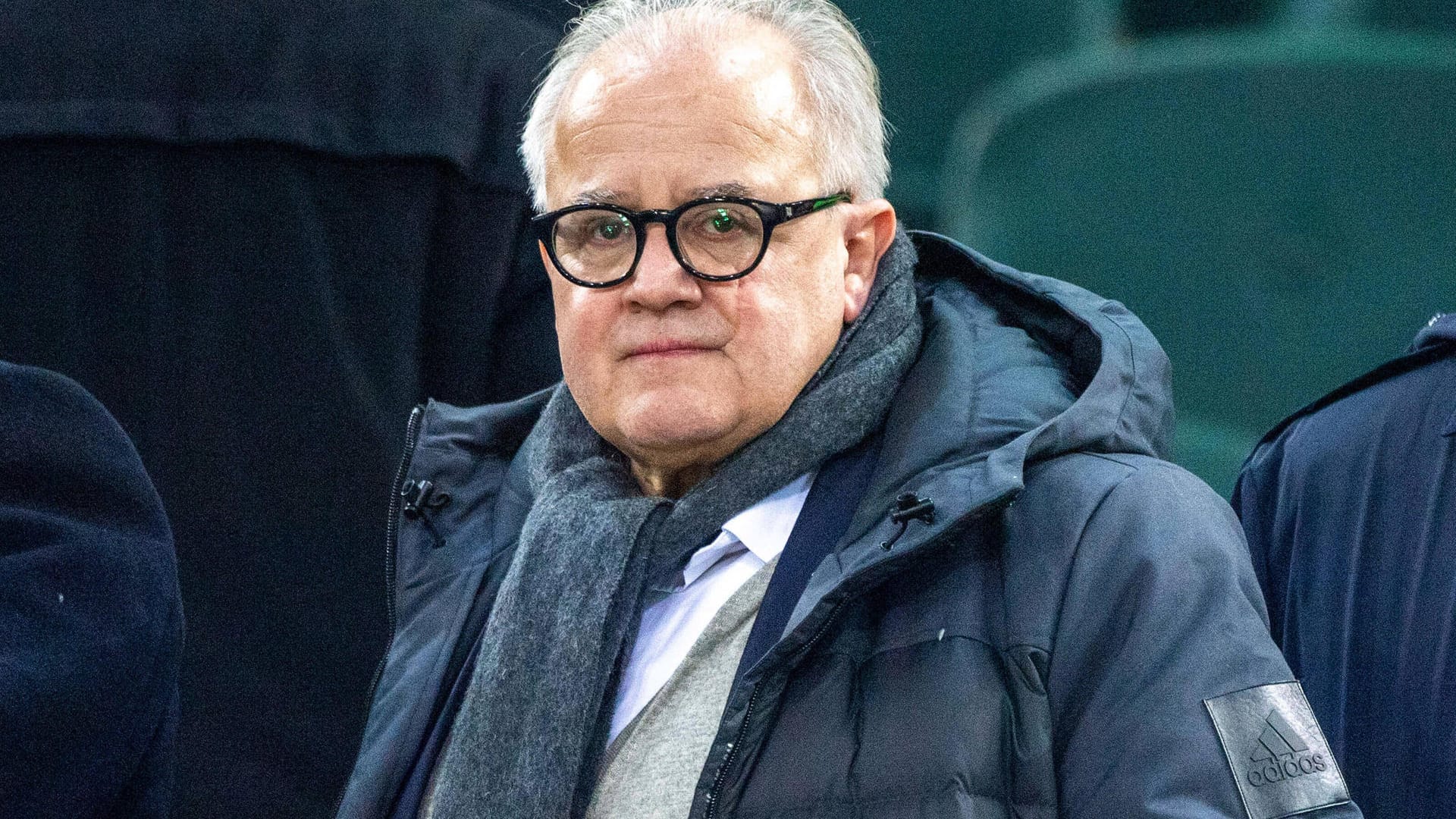 Fritz KELLER bietet Ruecktritt an! Archivfoto: Fritz KELLER (DFB Praesident, GER) ist zu Gast auf der Tribuene, Tribo¼n Fritz KELLER bietet Ruecktritt an! Archivfoto: Fritz KELLER (DFB Praesident, GER) ist zu Gast auf der Tribuene, Tribo¼n