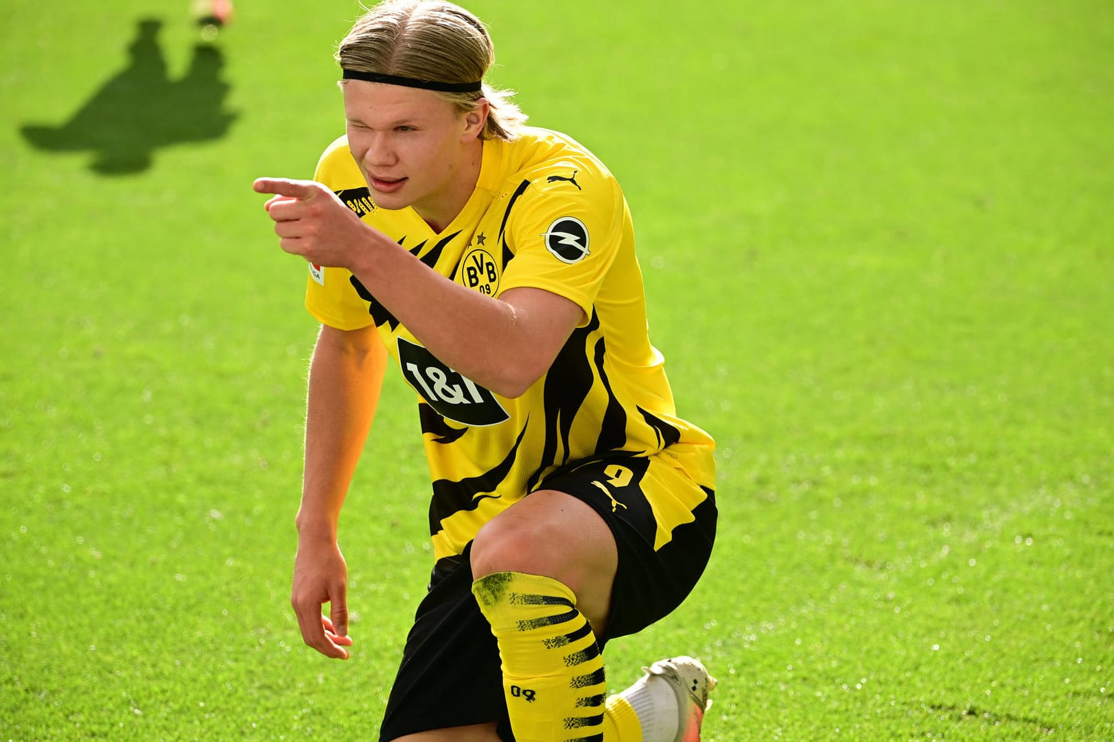 Seine Torbilanz in dieser Saison ist überragend: Erling Haaland traf in 38 Spielen ganze 37 mal.