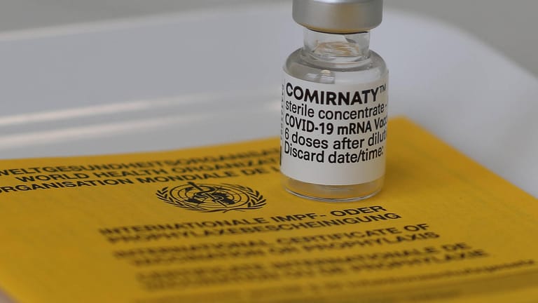 Impfpass: Der geplante digitale Impfausweis "CovPass" soll auch Testergebnisse anzeigen können.