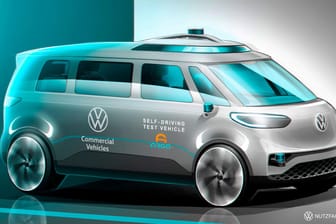 VW: Der erste serienreife Elektro-Bulli, der ID.Buzz, soll 2025 auf den Straßen rollen.