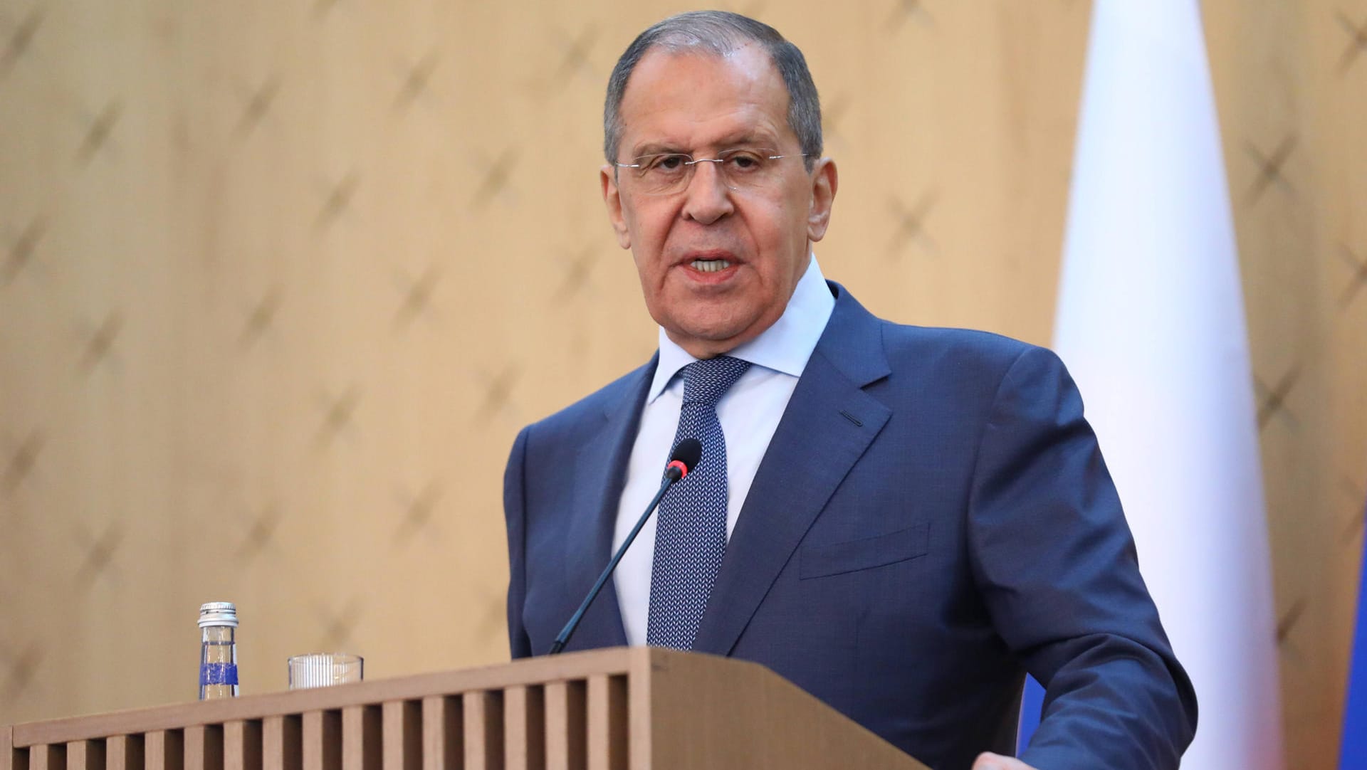 Sergei Lawrow: Der russische Außenminister wird sich persönlich mit seinem US-amerikanischen Amtskollegen Antony Blinken treffen. Sergei Lawrow: Der russische Außenminister wird sich persönlich mit seinem US-amerikanischen Amtskollegen Antony Blinken treffen.