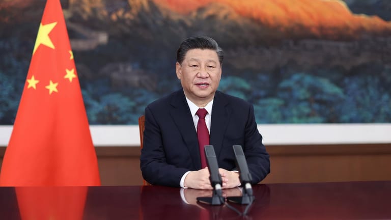 Chinesischer Präsident Xi Jinping: Das Treffen ist China ein Dorn im Auge.