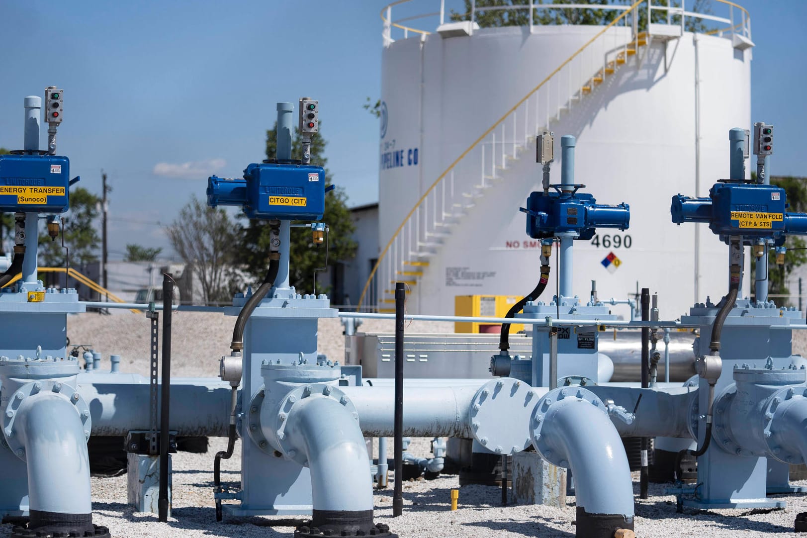 Die Colonial-Pipeline in den USA: Nach einem Hackerangriff läuft der Betrieb wieder an.