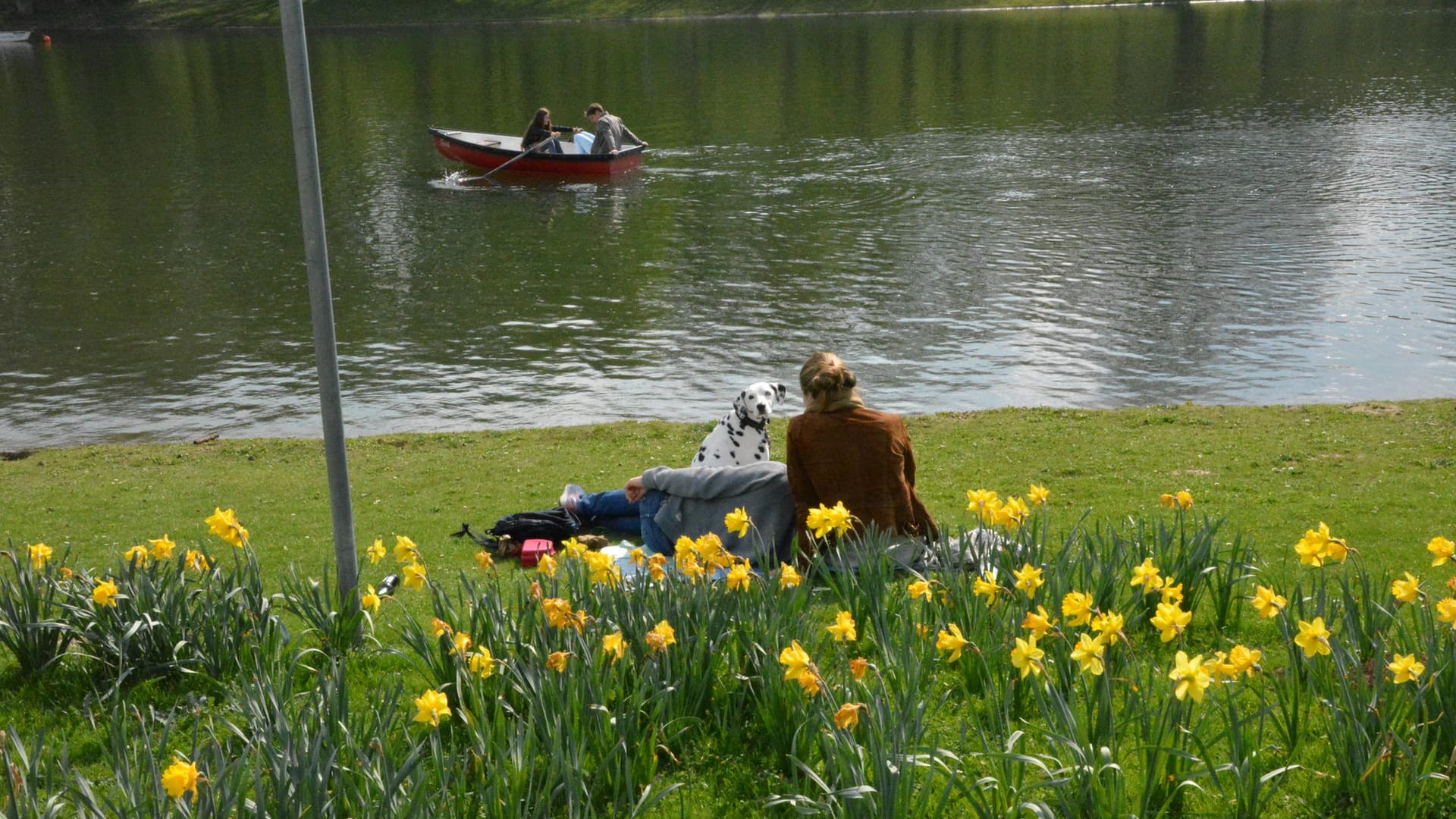 Idyllisch ist der Kalscheurer Weiher im Äußeren Grüngürtel.