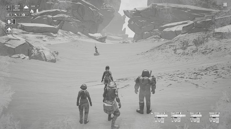 Szene aus dem Spiel "Ashwalkers": Das Survival-Game überzeugt weniger durch bombastische Grafik als durch Spielmechanik und Stimmung.