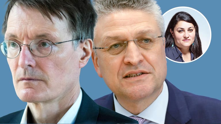 SPD-Gesundheitsexperte Karl Lauterbach und RKI-Chef Lothar Wieler: Beide warnten vor sehr hohen Infektionszahlen im Frühjahr.