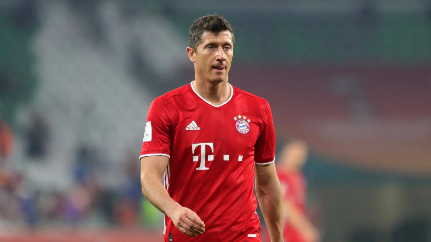 Robert Lewandowski: Der Pole brach das Bayern-Training vorzeitig ab.