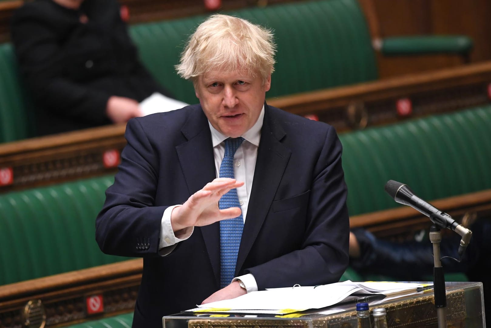 Britischer Premierminister Boris Johnson: Er hatte angekündigt gegen den Mahnbescheid vorgehen zu wollen.