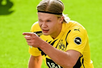 Erling Haaland: Der BVB-Stürmer steht im Pokalfinale in der Dortmunder Startelf.