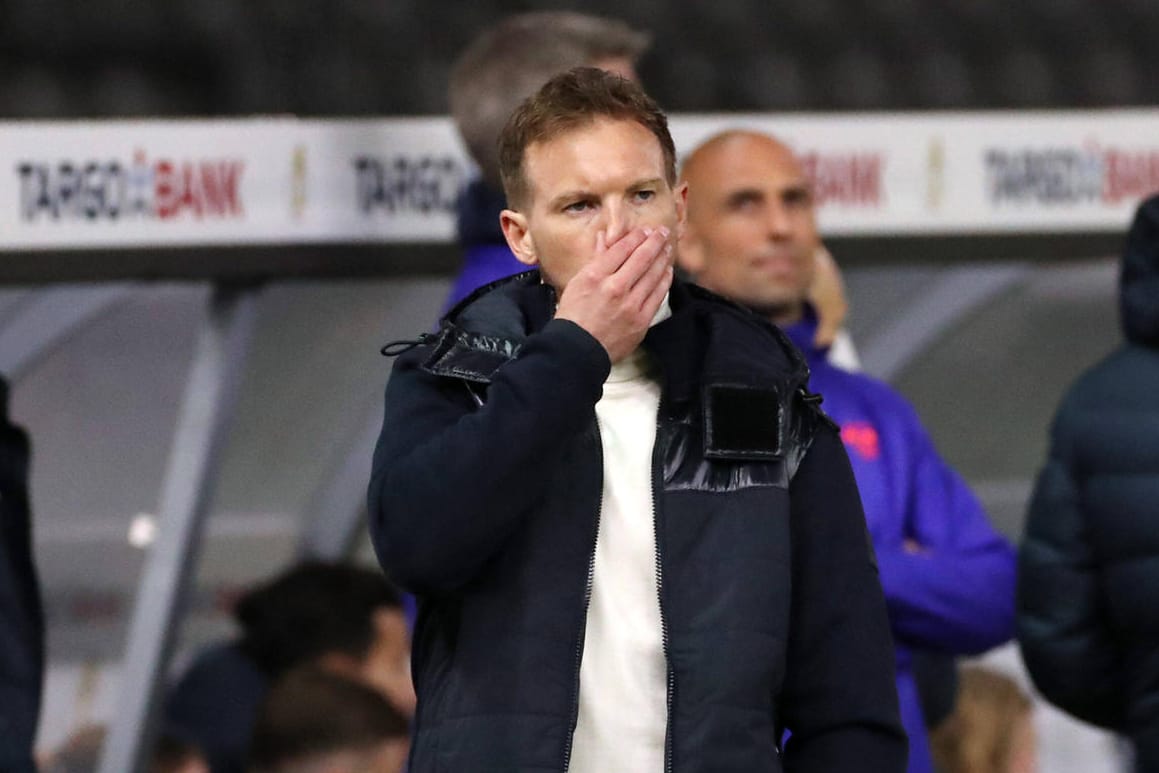 Julian Nagelsmann: erlebte in Berlin keinen einfachen Abend.