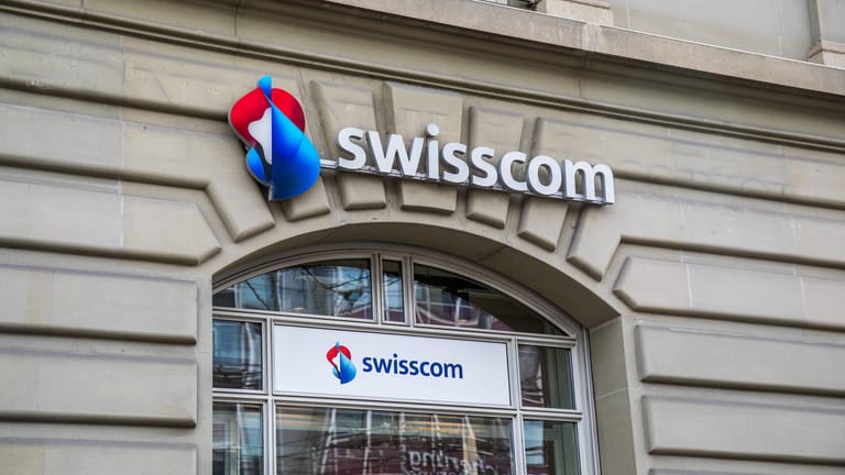 Swisscom-Filiale: Bei dem Schweizer Telekommunikationsunternehmen hat es am Freitag eine Großstörung gegeben.