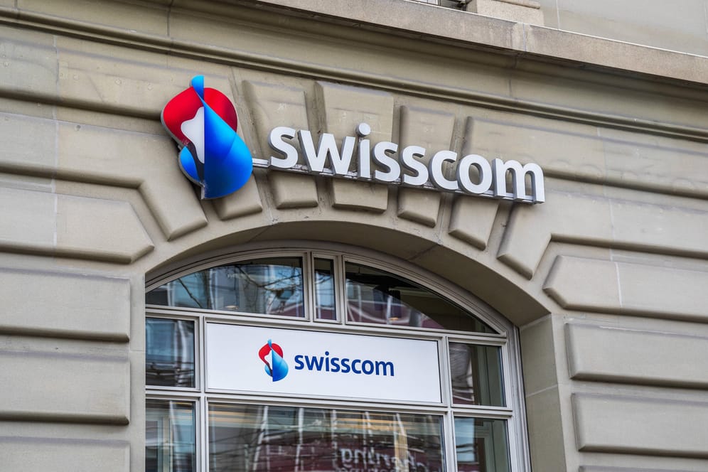 Swisscom-Filiale: Bei dem Schweizer Telekommunikationsunternehmen hat es am Freitag eine Großstörung gegeben.