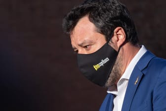 Matteo Salvini: Italiens ehemaliger Innenminister hatte 2019 unbeliebte Entscheidungen in Bezug auf Migranten getroffen.