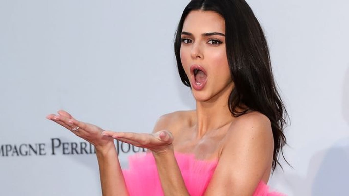 Kendall Jenner, Model aus den USA, ist schwer in den sozialen Medien unterwegs.