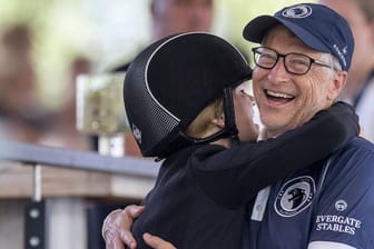 Bill Gates und seine Tochter Jennifer: Die beiden trotzen der Scheidungskrise.