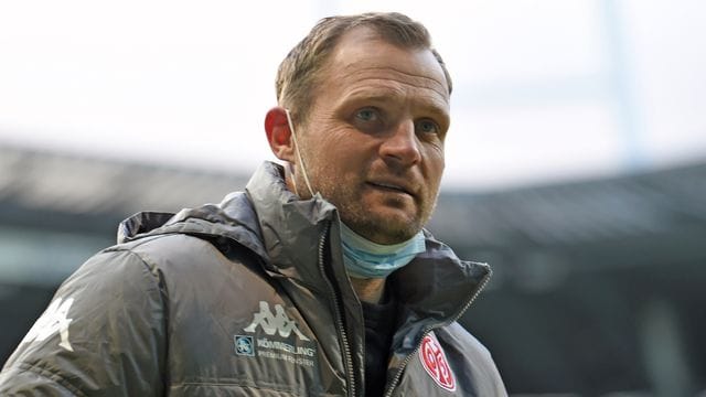 Steht mit Mainz 05 kurz vor dem Klassenerhalt: Trainer Bo Svensson. Steht mit Mainz 05 kurz vor dem Klassenerhalt: Trainer Bo Svensson.