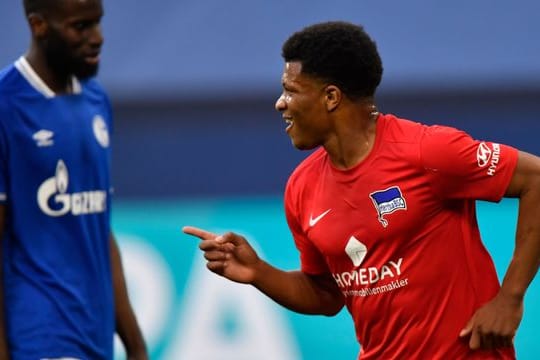 Droht gegen Köln auszufallen: Herthas Jessic Ngankam.