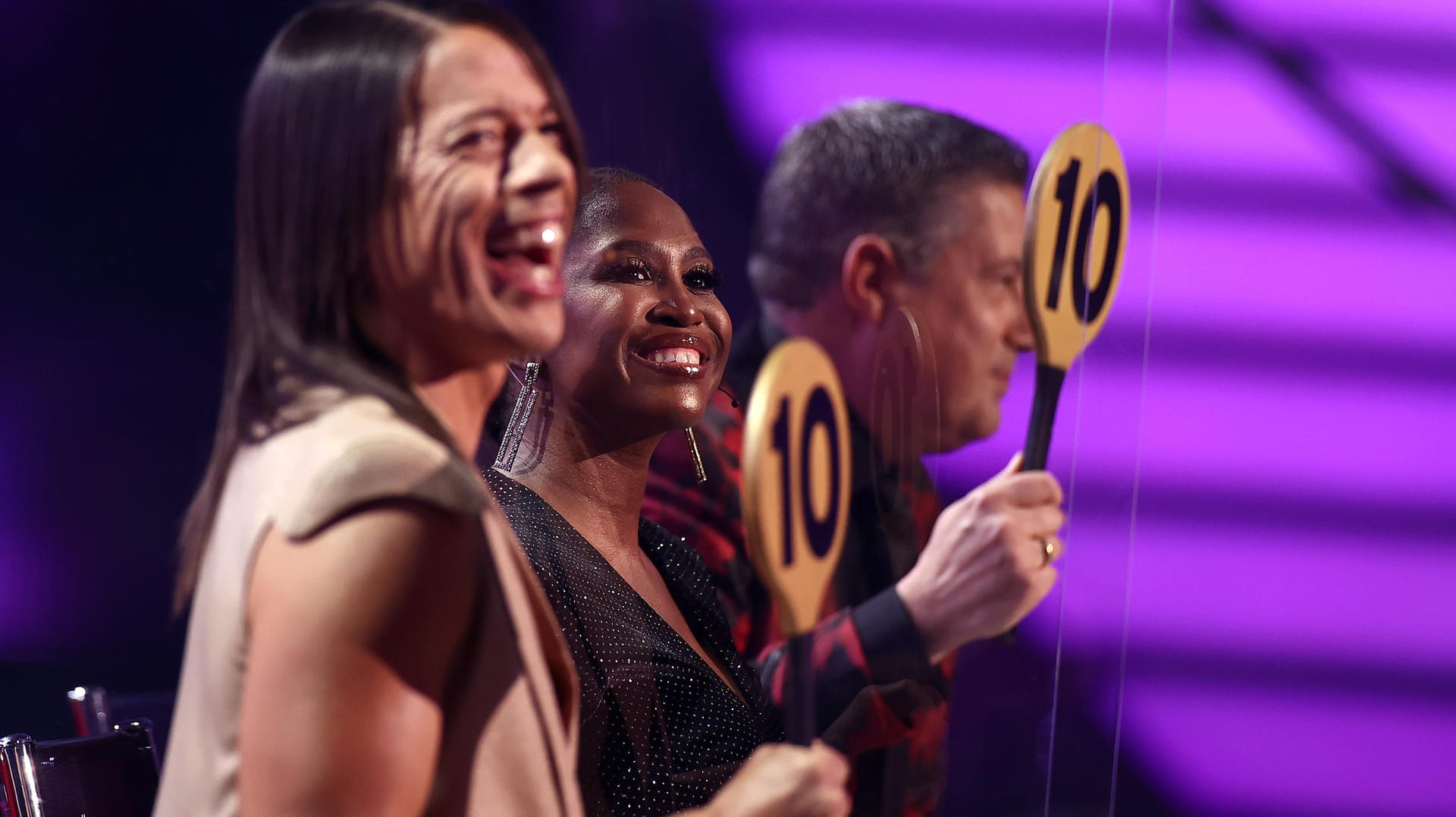 "Let's Dance": Die Jury aus Jorge González, Motsi Mabuse und Joachim Llambi.