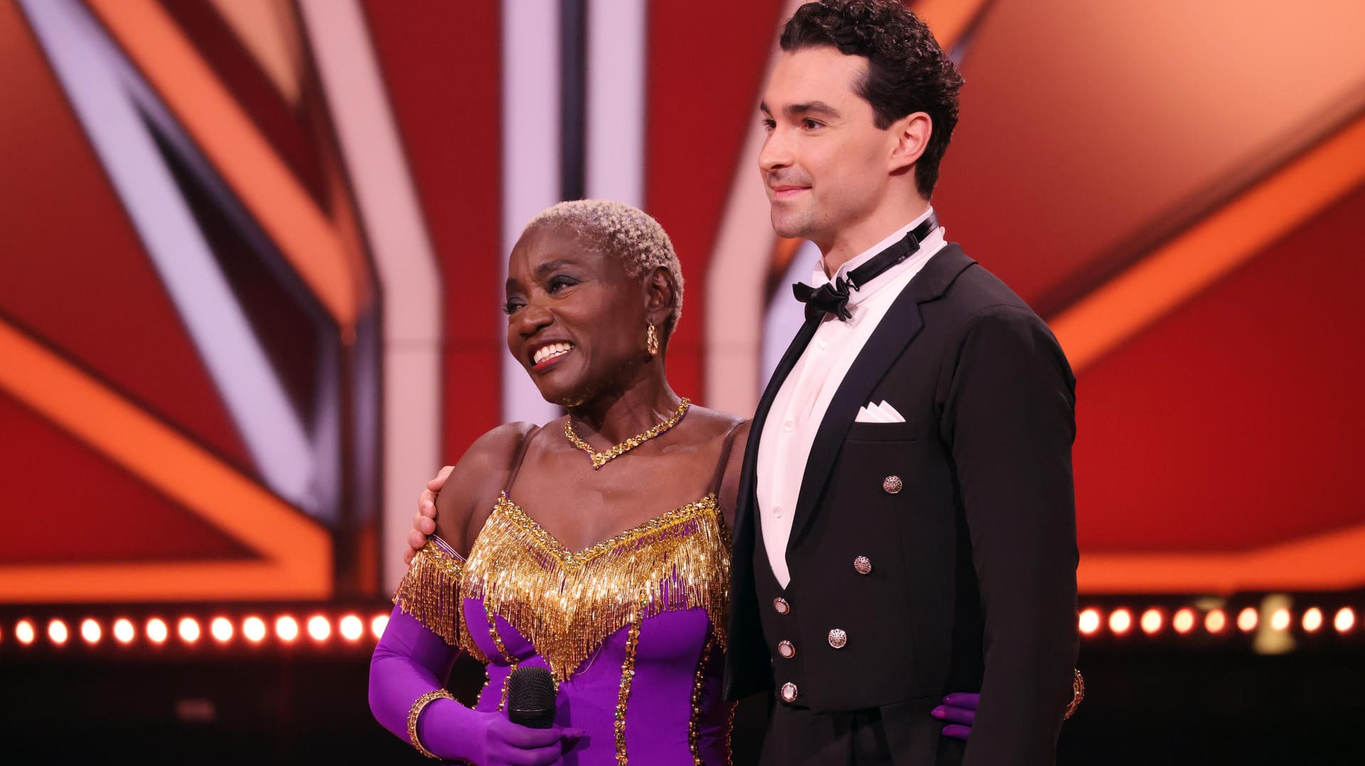 Auma Obama und Andrzej Cibis: Für sie war im "Let's Dance"-Viertelfinale Schluss.