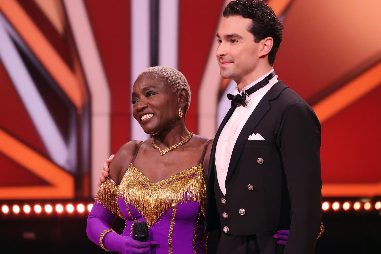 Auma Obama und Andrzej Cibis: Für sie war im "Let's Dance"-Viertelfinale Schluss.