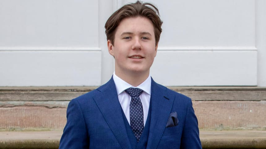 Prinz Christian: Der 15-Jährige feierte Konfirmation.