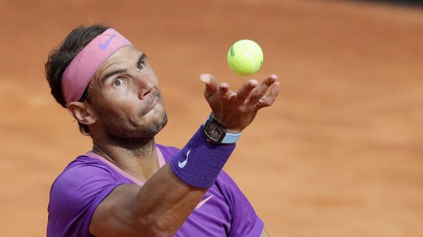 Rafael Nadal gewann sein Halbfinale gegen Reilly Opelka in zwei Sätzen.