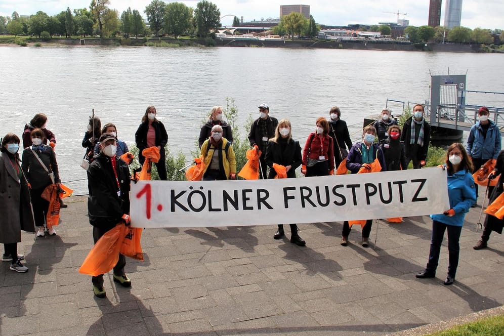 Aktiv gegen Jobfrust und Umweltverschmutzung: Die Mitglieder des Kölner Stadtführer e.V. wollen ihren zukünftigen Gästen einen angenehmen Stadteindruck vermitteln.