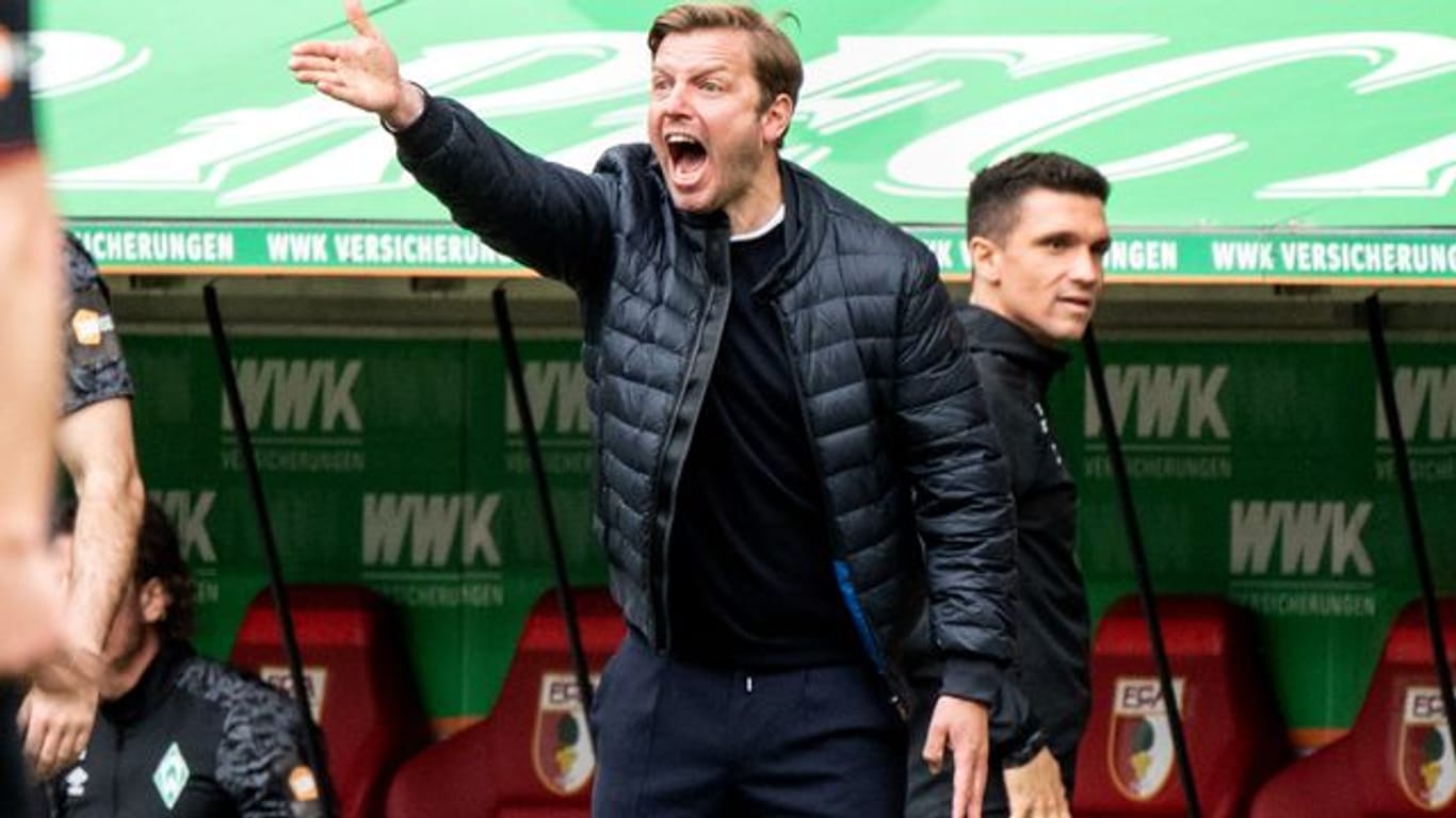 Werder-Trainer Florian Kohfeldt gibt sich weiter kämpferisch.