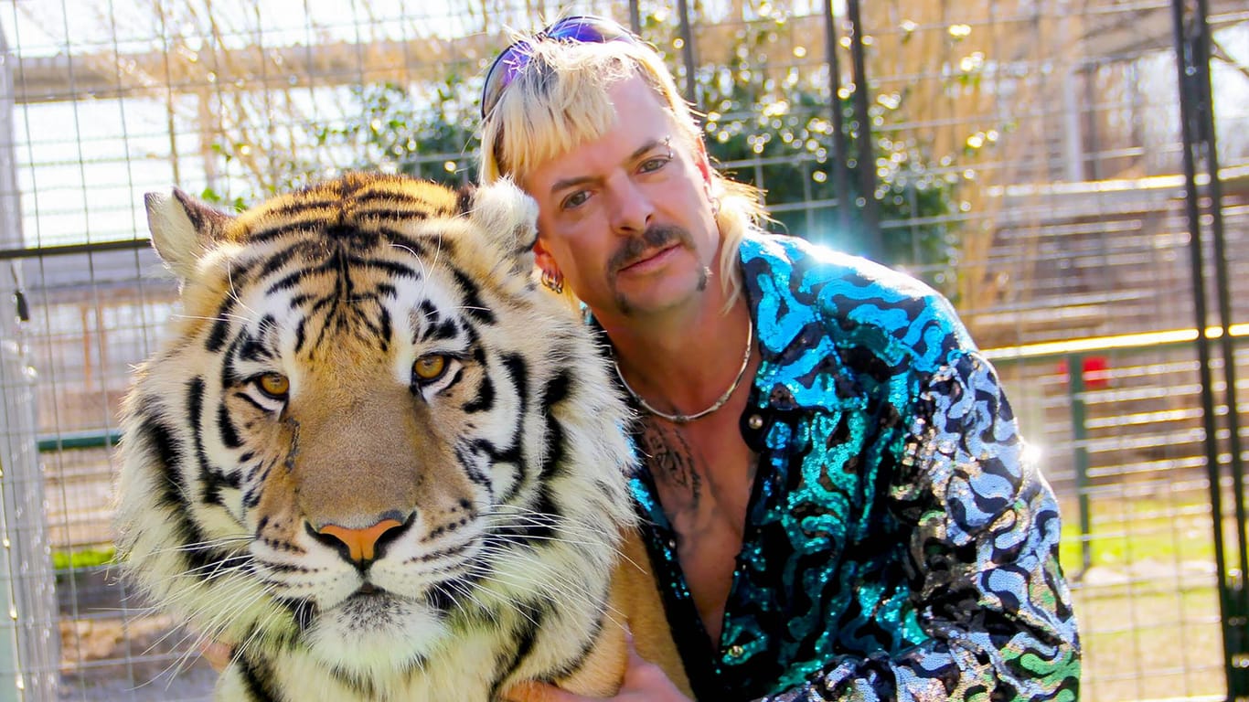 Der Star der Netflix-Serie "Tiger King" (Archivbild) sitzt derzeit im Gefängnis. Er gibt an, krebskrank zu sein und will entlassen werden.