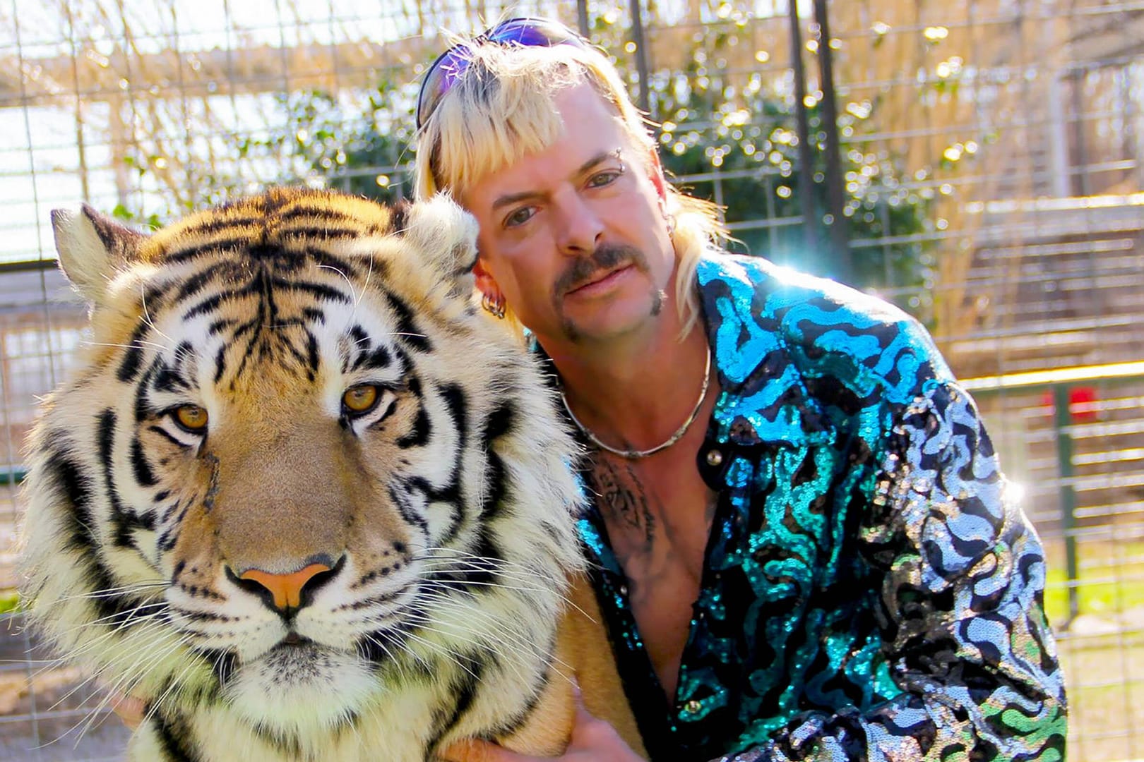 Der Star der Netflix-Serie "Tiger King" (Archivbild) sitzt derzeit im Gefängnis. Er gibt an, krebskrank zu sein und will entlassen werden.