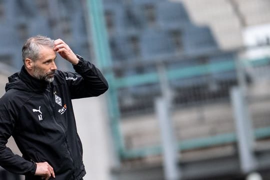 Musste in seinem letzten Heimspiel als Gladbach-Coach eine Pleite hinnehmen.