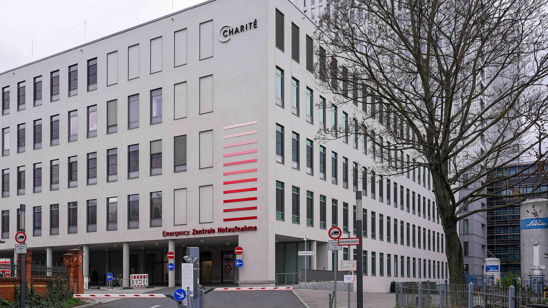 Zufahrt zu zentralen Notaufnahme der Universitätsklinik Charité in Berlin (Archivbild): Ein Bericht deutet auf unregelmäßige Abrechnungen von Leistungen hin. Zufahrt zu zentralen Notaufnahme der Universitätsklinik Charité in Berlin (Archivbild): Ein Bericht deutet auf unregelmäßige Abrechnungen von Leistungen hin.