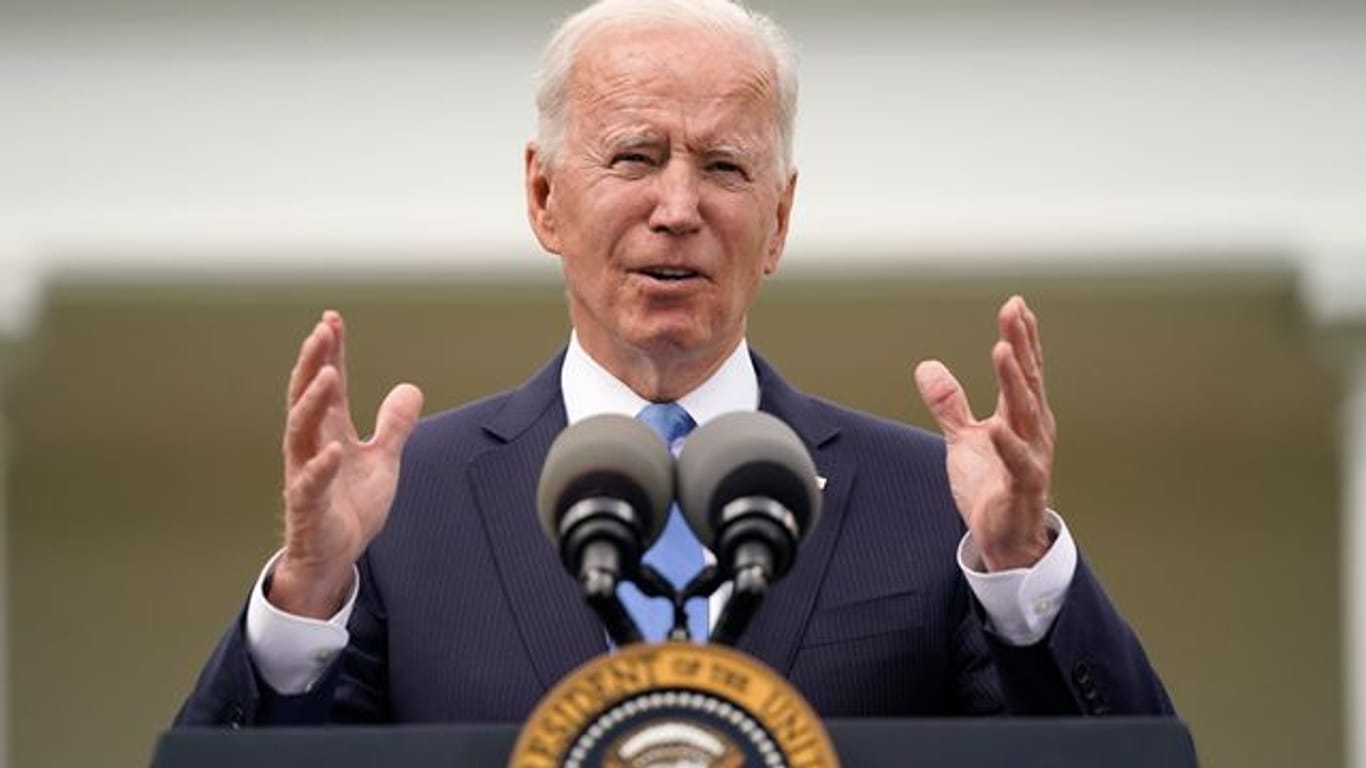 US-Präsident Joe Biden: Das Weiße Haus teilte mit, er habe sich für eine Waffenruhe ausgesprochen.