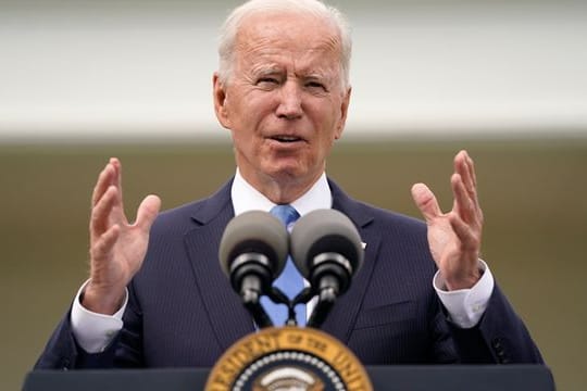 US-Präsident Joe Biden: Das Weiße Haus teilte mit, er habe sich für eine Waffenruhe ausgesprochen.