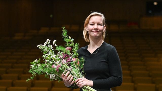 Ausgezeichnet: Sandra Hüller in Berlin.