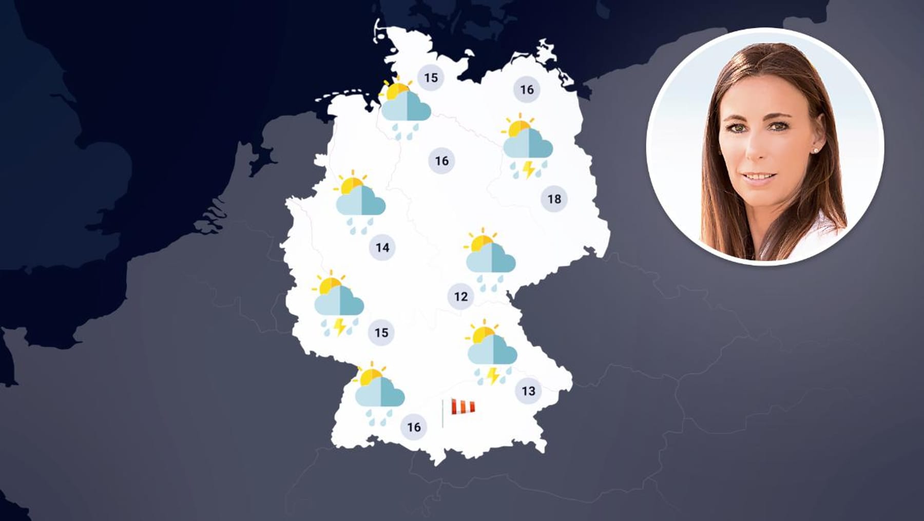 Wetter in Deutschland Karte zeigt Wann wird das Wetter endlich gut?