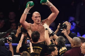 Der Champion im Februar 2020: Tyson Fury nach seinem Sieg gegen Deontay Wilder.
